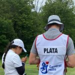 Valery Plata en el Meijer LPGA Classic / Foto: @msuwomensgolf