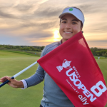 Majo Marín firmó un buen inicio en el US Open y quedó en buena posición para buscar el corte
