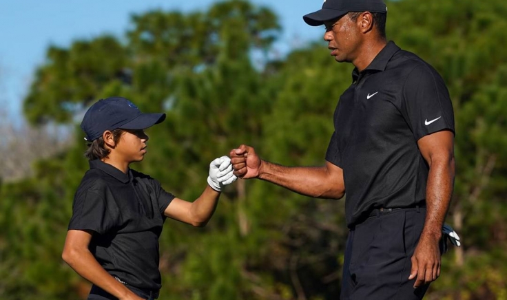 Video: así luce el swing del hijo de Tiger Woods, Charlie - Nación Golf